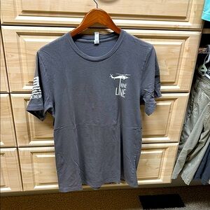 Men's Nineline Gray T-Shirt